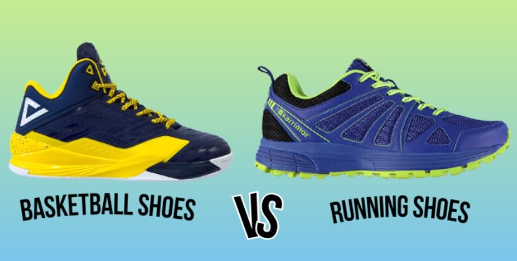 Basketball shoes vs. Running shoes