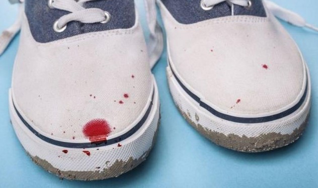 Are Blood Stains Hard To Remove From Shoes